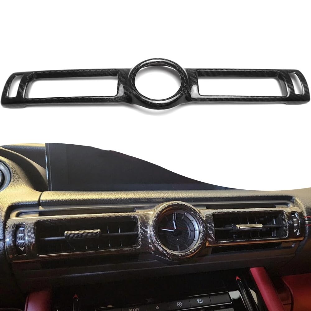 Amazon.com: Jogon Carbon Fiber Center Console Air Outlet Vent Trim
